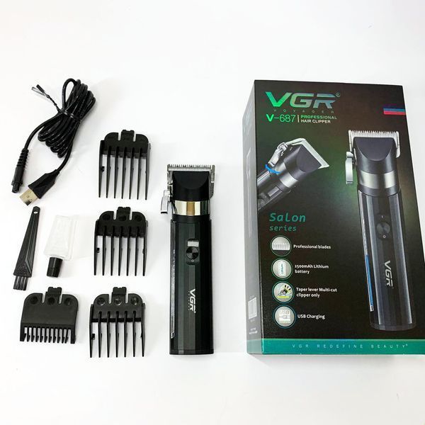 Аккумуляторная машинка для стрижки VGR V-687 00014915 фото