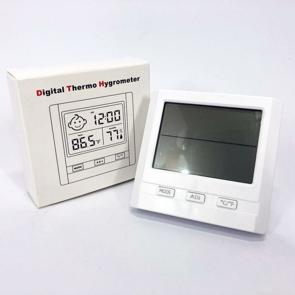 Цифровой термометр гигрометр Thermometer TH108, Домашний гигрометр, Термометр гигрометр комнатный 00013342 фото