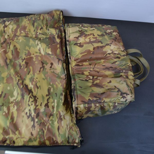 Универсальный спальный мешок Арктика до -25, тактический зимний спальник, военный мультикам 00018464 фото