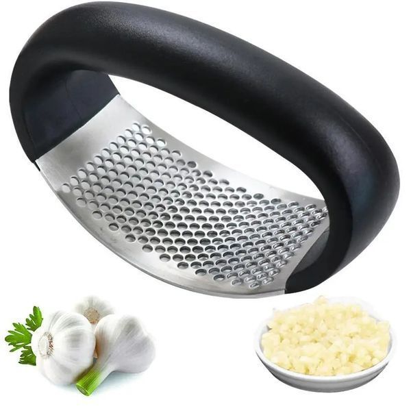 Чесночница Пресс для чеснока из нержавеющей стали Garlic Press 00019527 фото
