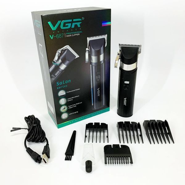 Аккумуляторная машинка для стрижки VGR V-687 00014915 фото