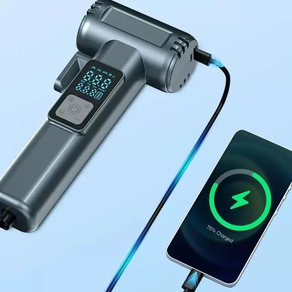 Автомобильный компрессор перезаряжаемый 150PSI 12V с Powerbank SW-201B 00016922 фото