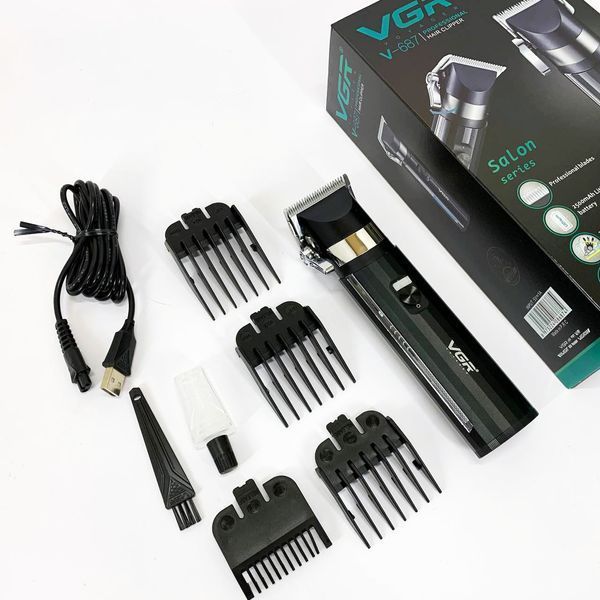 Аккумуляторная машинка для стрижки VGR V-687 00014915 фото