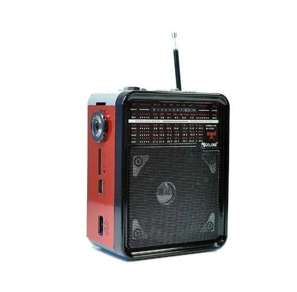 Радиоприёмник радио колонка Портативный Golon RX-9100 Red 00018032 фото