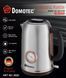 Електрочайник з термометром та корпусом з нержавіючої сталі Domotec MS 7849 00021145 фото 2