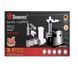 М'ясорубка електрична Domotec MS-2027 3в1 4500W із соковижималкою, терками та шатківниками 00021048 фото 2