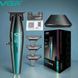 Машинка для стрижки волос с мощным мотором XPRO VGR V-992 GREEN с насадками 1-2-3 мм 00014569 фото 4