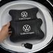 Набор подушек 2шт в авто Volkswagen из натуральной кожи, на подголовник в машину, Автомобильная подушка 00016729 фото 15