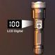 Ліхтар PLD-008 WHITE LASER LED PM10-TG, power bank, Ліхтарик тактичний акумуляторний ручний 00023311 фото 8