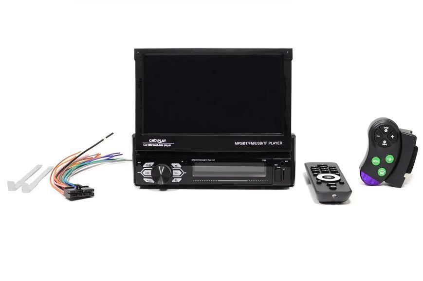 Автомагнітола SWM 9601G 7in1 Bluetooth Car Stereo/MP5/GPS/FM/AM Radio/Map Card/Camera 00017172 фото