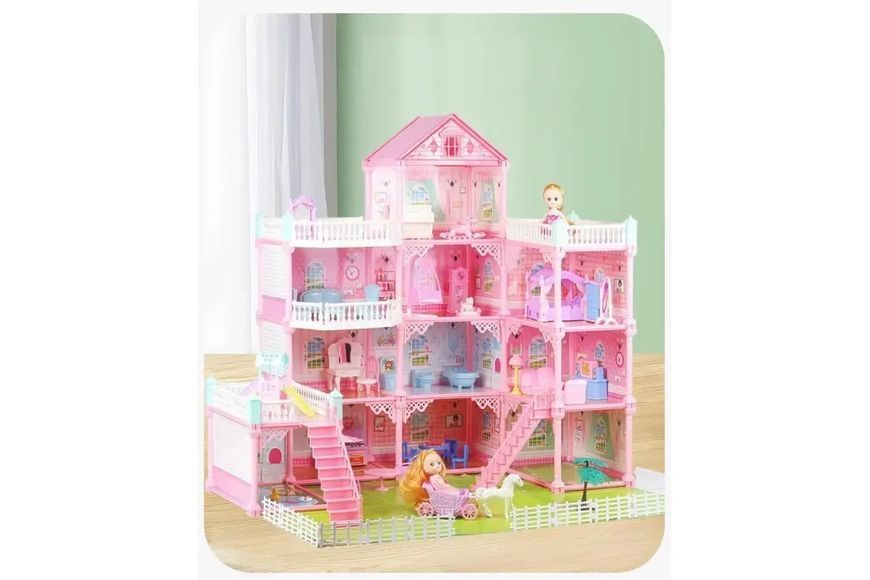 Игровой набор / Кукольный домик с мебелью и куклами Princess Home 00016533 фото