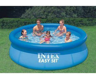 Надувной бескаркасный круглый бассейн Intex 28132 (366-76см, 5621 л, фильтр-насос 230V) 00013150 фото