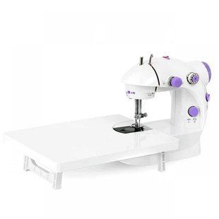 Мини швейная машинка 4 в 1 с педалью и адаптером Mini Sewing Machine FHSM 202 с доской 00013492 фото