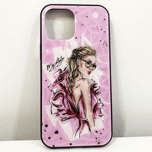 Чехол для Apple Iphone 12 Pro Max. My style розовый 00023782 фото