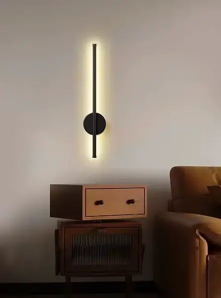 Світильник настінний 60 см Strip light HA-125 Чорний 00022507 фото