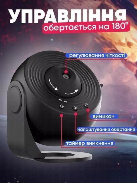 Домашний планетарий + 13 картриджей ночник проектор звездного неба галактика с сменными картриджами 00017391 фото
