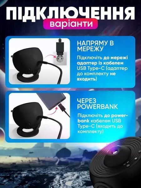 Домашний планетарий + 13 картриджей ночник проектор звездного неба галактика с сменными картриджами 00017391 фото