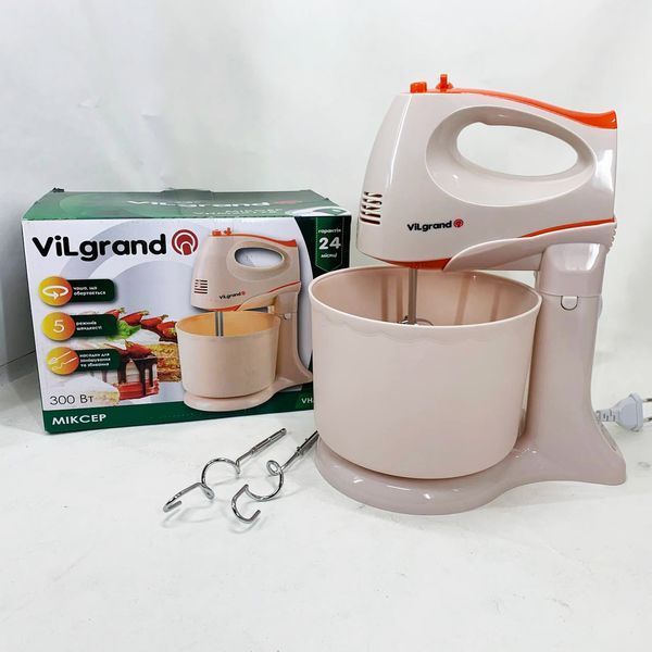 Миксер ViLgrand VHM3017B. Цвет: бежевый 00019439 фото