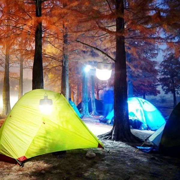 Аккумуляторная кемпинговая LED лампа светильник с солнечной панелью 5 режимов до 8 часов X-Balog BL-2025 00022969 фото