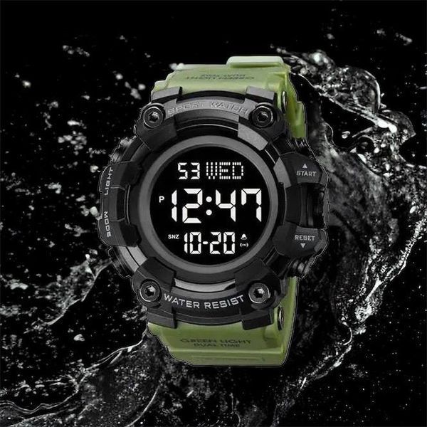 Часы наручные мужские SKMEI 1968AG ARMY GREEN, брендовые мужские часы, часы для мужчины. Цвет: зеленый 00022061 фото