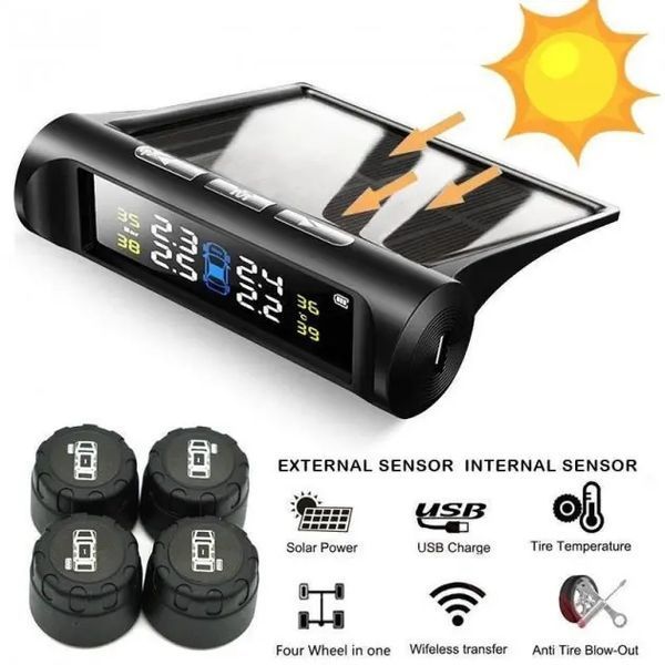 Система контролю тиску в шинах TPMS+SOLAR зовнішні датчики 00016841 фото