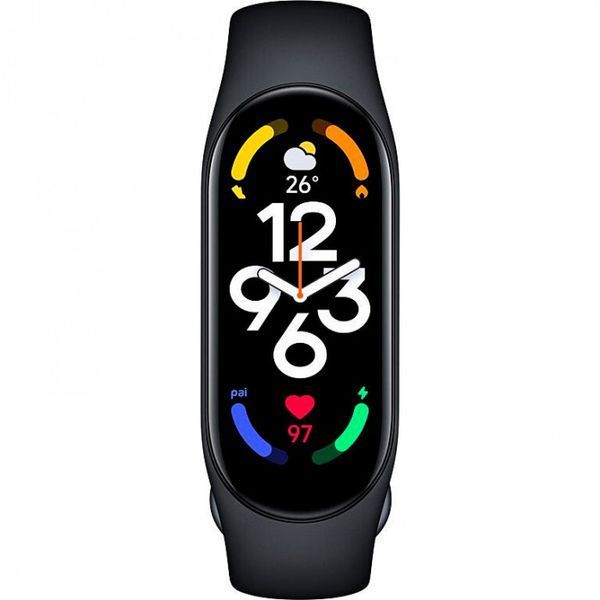Фитнес браслет FitPro Smart Band M7 (смарт часы, пульсоксиметр, пульс). Цвет: черный 00022479 фото