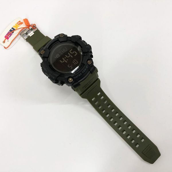Часы наручные мужские SKMEI 1968AG ARMY GREEN, брендовые мужские часы, часы для мужчины. Цвет: зеленый 00022061 фото