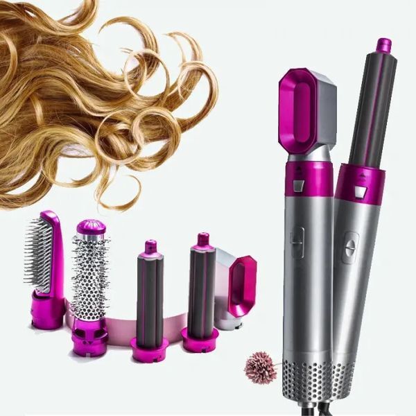Стайлер Hot Air Styler 5в1 для укладки&nbsp;волос, 1000 Вт, 5 насадок, с кейсом 00024428 фото