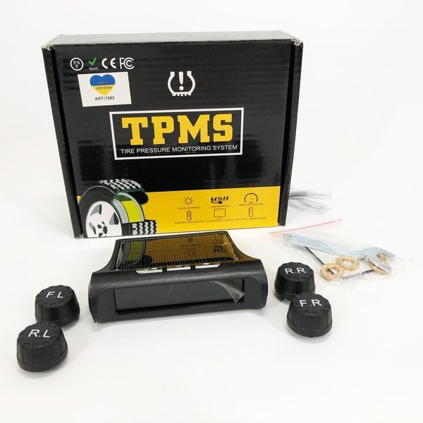 Система контроля давления в шинах TPMS+SOLAR внешние датчики 00017073 фото