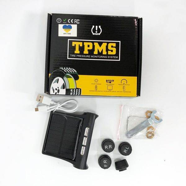 Система контроля давления в шинах TPMS+SOLAR внешние датчики 00017073 фото