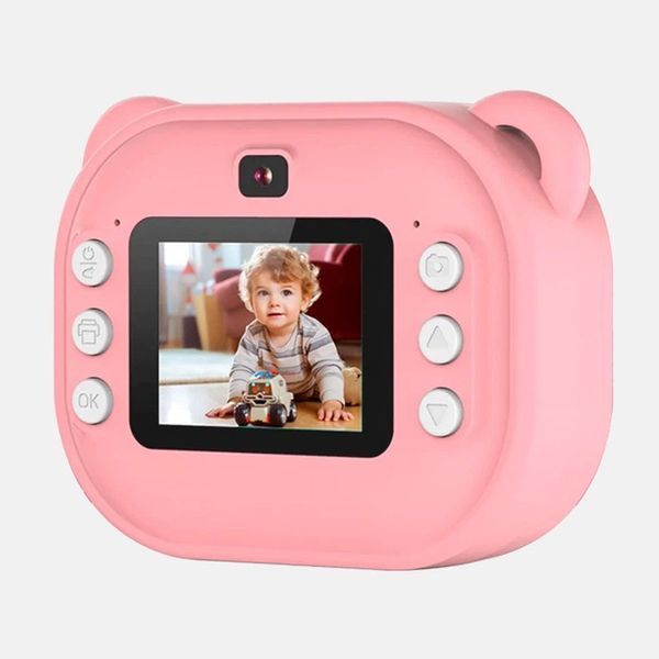 Дитячий фотоапарат миттєвого друку Y600 Pink 00016350 фото