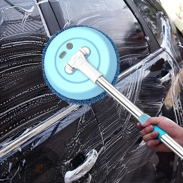 Бездротова акумуляторна швабра з двома насадками Wireless Cleaner AA102 /Акумуляторна швабра для дому 00013060 фото