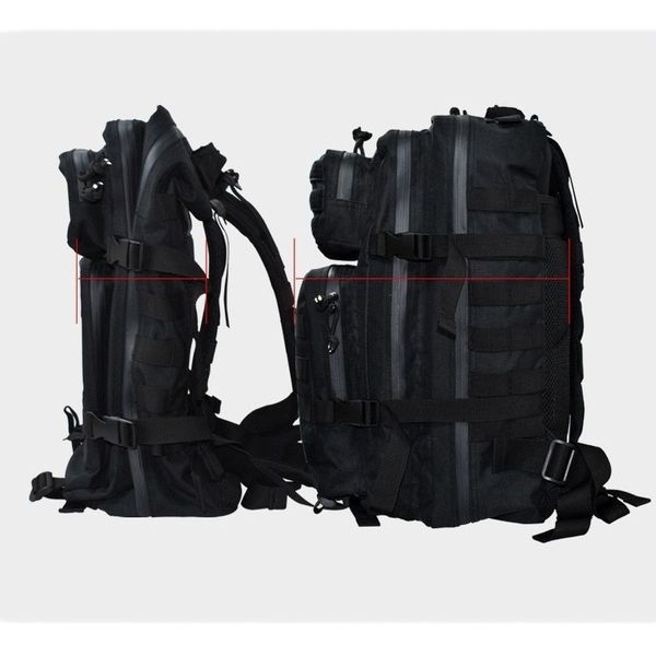 Рюкзак тактический 50 л, с подсумками Военный штурмовой рюкзак на MOLLE большой 00018417 фото