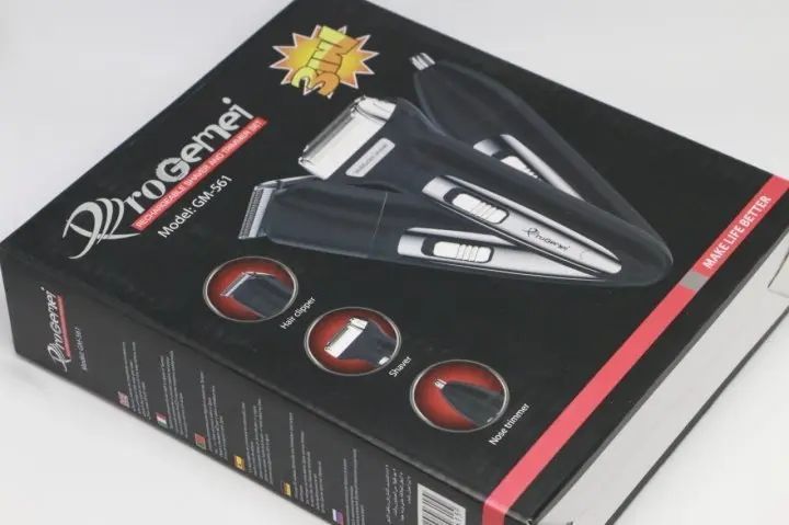 Набір для стрижки 3в1 Gemei GM 595 Hair Trimmer 00021670 фото