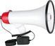 Мегафон громкоговоритель, ручной рупор с диктофоном и сиреной MEGAPHONE ER-55 12v 00017825 фото 2