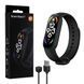 Фитнес браслет FitPro Smart Band M7 (смарт часы, пульсоксиметр, пульс). Цвет: черный 00022479 фото 8