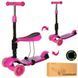 Детский самокат с сиденьем Best Scooter 3в1 зеленый 00016050 фото 3