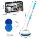 Бездротова акумуляторна швабра з двома насадками Wireless Cleaner AA102 /Акумуляторна швабра для дому 00013060 фото 6