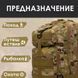 Прочный тактический рюкзак Tactic &ndash; оптимальный размер, штурмовой камуфляжный рюкзак 00018431 фото 5