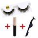 Набор накладные магнитные ресницы+подводка+пинцет Magnetic lashes 3 пары магнитов 00015696 фото 2