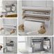 Кухонний диспенсер для плівки, фольги та рушників Kitchen Roll Triple Paper dispenser, тримач для рушників 00012990 фото 4