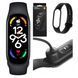 Фитнес браслет FitPro Smart Band M7 (смарт часы, пульсоксиметр, пульс). Цвет: черный 00022479 фото 4