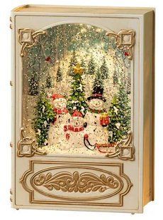 Снеговик Новогодний музыкальный ночник-светильник XMAS WDL 24023B 00024704 фото