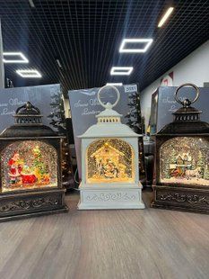 Новогодний музыкальный фонарь ночник с подсветкой Xmas 24072D 00024792 фото