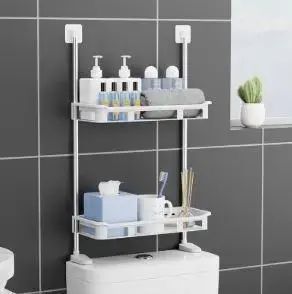 Полка туалетная для хранения 2-Storey toilet rack 00013845 фото