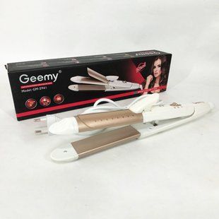 Щипцы утюжок для волос GEMEI GM-2961, стайлер для завивки, прибор для завивки волос, утюжок 00014321 фото