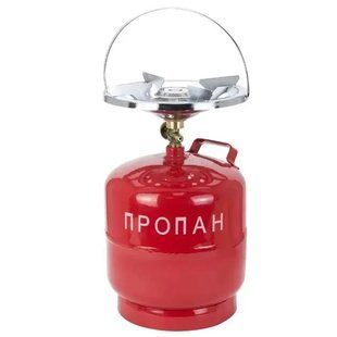 Кемпінговий газовий балон Турист на 8 л з пальником 00012880 фото