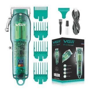 Профессиональная машинка для стрижки VGR Professional Clipper Transparent V-660 00015055 фото