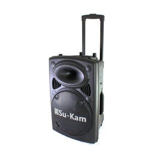 Портативная колонка Su-Kam BT 120D / 212D+ 2 микрофона 12v\220v 00017826 фото