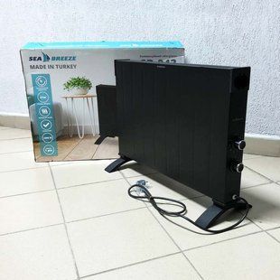 Конвектор SeaBreeze SB-043 2500 Вт, Конвекторный обогреватель напольный, Электрообогреватель конвектор 00013596 фото